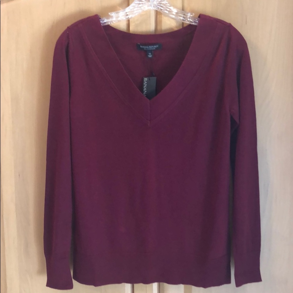 NWT Banana Republic Silk Cashmere